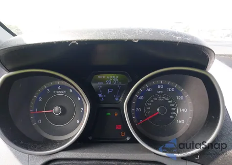 2013 Hyundai Elantra Gls из США, поврежденный, VIN KMHDH4AE1DU710322